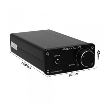 FX-Audio FX502S PRO Audio Digital High Power Amplifier HIFI 2.0 Home Mini Professional Amp TPA3250 NE5532 70W *2 No Power Supply