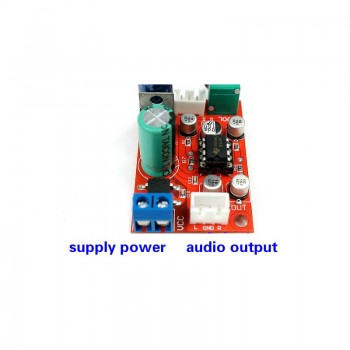 AIYIMA NE5532 Op Amp Preamplifier Board With Volume Potentiometer Single Power Supply