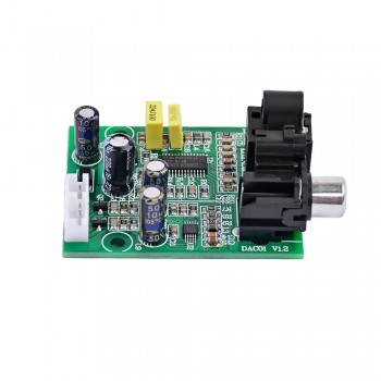 Aiyima DAC Digital Decoder CS8416+CS4344 Optical Fiber Coaxial Digital Signal Input Stereo Audio Output Decod For Amplifier DIY