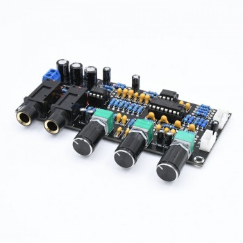 XH-M273 PT2399 Digital Microphone Amplifier Board Reverberation Karaoke OK Reverb Amplifier NE5532 Pre amplifier Tone Board