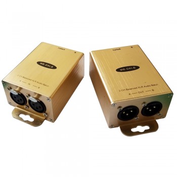 Cat5 Balanced Audio Extender XLR Audio Balun AES Analog Audio Over Cat5