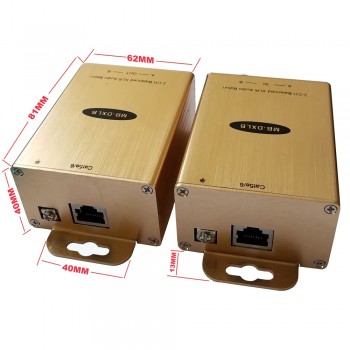 Cat5 Balanced Audio Extender XLR Audio Balun AES Analog Audio Over Cat5