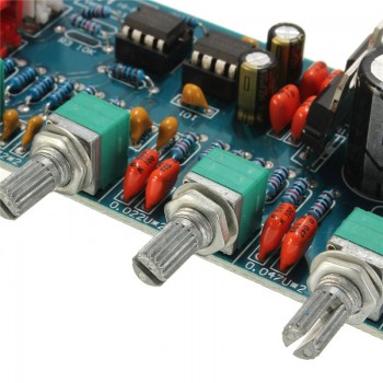 New Arrival NE5532 OP-AMP HIFI Amplifier Preamplifier Volume Tone EQ Control Board DIY Kits
