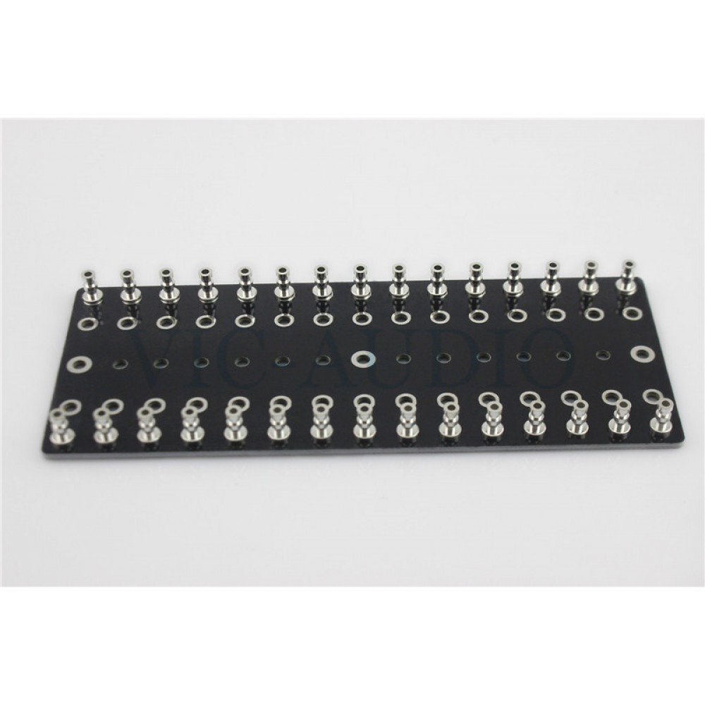 DIY Projects Audio Tag Strip/Tag Board/Turret Board Tinned Copper 150x60x2mm 75holes 1Piece Free Shipping