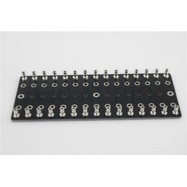 DIY Projects Audio Tag Strip/Tag Board/Turret Board Tinned Copper 150x60x2mm 75holes 1Piece Free Shipping
