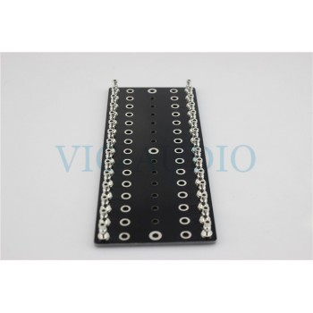 DIY Projects Audio Tag Strip/Tag Board/Turret Board Tinned Copper 150x60x2mm 75holes 1Piece Free Shipping