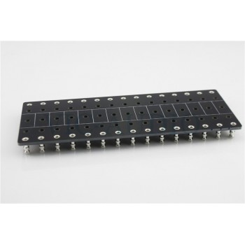 DIY Projects Audio Tag Strip/Tag Board/Turret Board Tinned Copper 150x60x2mm 75holes 1Piece Free Shipping