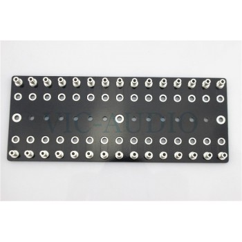 DIY Projects Audio Tag Strip/Tag Board/Turret Board Tinned Copper 150x60x2mm 75holes 1Piece Free Shipping