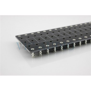DIY Projects Audio Tag Strip/Tag Board/Turret Board Tinned Copper 150x60x2mm 75holes 1Piece Free Shipping