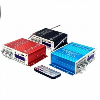 With 12V 5A Power Adapter amp; AV Cable KENTIGER HY-V10 Remote Control  Bluetooth Amplifier With USB TF FM Play AUX in Amplificador