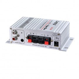 Lepy Auto Moto MP3 MP4 Hi-Fi Audio Stereo Mini Amplifier 12V 2A