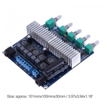 DC12V-24V 2x50W+100W Digital Audio Amplifier Board TPA3116D2 Subwoofer Speaker Amplifiers Home Bass For Speaker