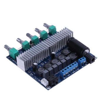DC12V-24V 2x50W+100W Digital Audio Amplifier Board TPA3116D2 Subwoofer Speaker Amplifiers Home Bass For Speaker