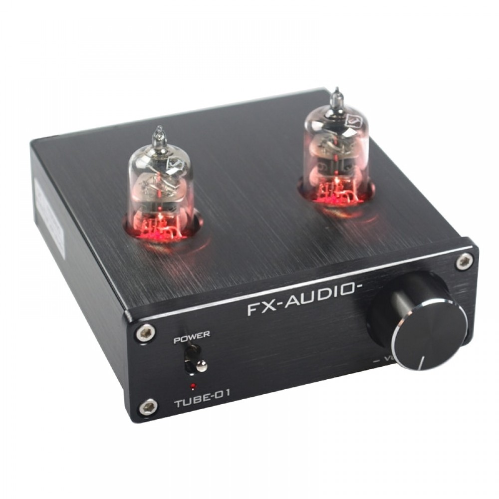 Top NFJamp;FXAUDIO FX-AUDIO TUBE-01 Bile Preamp T-ube Amplifier Preamp Bile Buffer 6J1 Mini HIFI Preamplifier DC12V