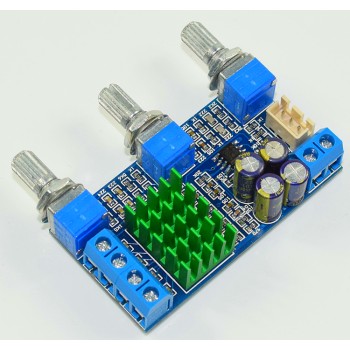 50W+50W TPA3116 Stereo Audio Amplifier Board Dual Channel 2..0 High Power Digital Amplifiers With NE5532 Treble Bass Regulating