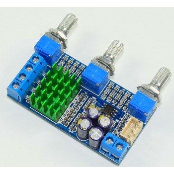 50W+50W TPA3116 Stereo Audio Amplifier Board Dual Channel 2..0 High Power Digital Amplifiers With NE5532 Treble Bass Regulating