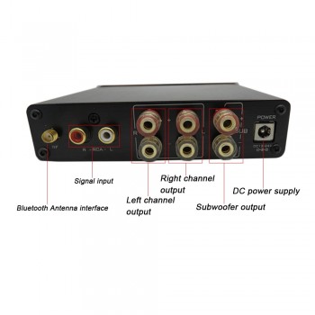 AIYIMA TPA3116 2.1 Channel 50W x 2+100W High-power Bluetooth Digital Amplifier Subwoofer HIFI With Bluetooth 4.0