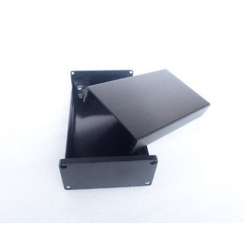 0905 Black Full Aluminum Audio Amplifier Enclosure/ Mini AMP Case/ Preamp Box/ PSU Chassis  Free ship