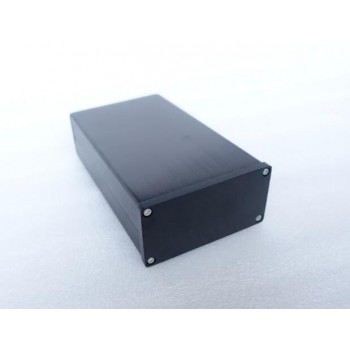 0905 Black Full Aluminum Audio Amplifier Enclosure/ Mini AMP Case/ Preamp Box/ PSU Chassis  Free ship