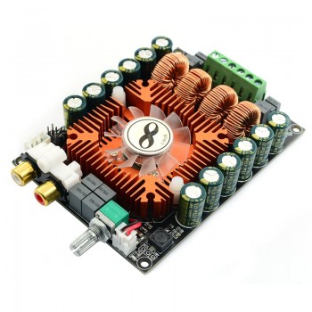 CIRMECH TDA7498E high power digital power amplifier board 2.0 HIFI stereo 160W*2 support BTL220W DC12V-36V