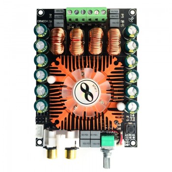 CIRMECH TDA7498E high power digital power amplifier board 2.0 HIFI stereo 160W*2 support BTL220W DC12V-36V