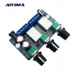 Aiyima DC12V 2.1 Channel Subwoofer Audio Amplifier Board 12W*2+22W Class D Digital Amplifier Board Super TDA2030A