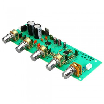 Aiyima AN4558 OP AMP Preamplifier Volume Tone Board With Treble Midrange Bass Volume Adjustment Preamp Tone Board For Amplifier