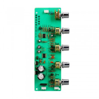 Aiyima AN4558 OP AMP Preamplifier Volume Tone Board With Treble Midrange Bass Volume Adjustment Preamp Tone Board For Amplifier
