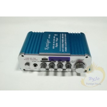 HY803 Mini Amplifier Car Amplifier Bluetooth Amplifier 40W+40W FM MIC MP3 for Car Home USB Support AC 220V or DC 12V