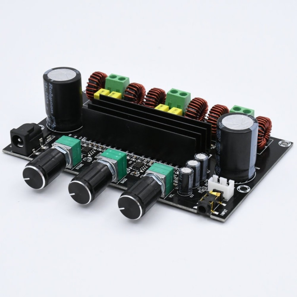 M573 TPA3116 D2 80Wx2+100W 2.1 Channel Audio digital Power Amplifier Board Bass Subwoofer With NE5532 Preamplifier