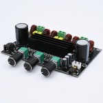 M573 TPA3116 D2 80Wx2+100W 2.1 Channel Audio digital Power Amplifier Board Bass Subwoofer With NE5532 Preamplifier