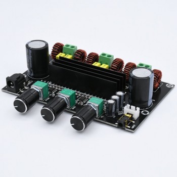 M573 TPA3116 D2 80Wx2+100W 2.1 Channel Audio digital Power Amplifier Board Bass Subwoofer With NE5532 Preamplifier