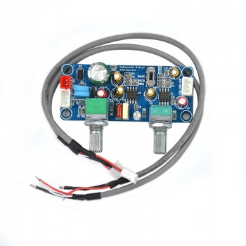 AIYIMA Low Pass Filter Bass Subwoofer Preamp Amplifier Board Single Power DC 9-32V Preamplifier With Bass Volume Adjustment