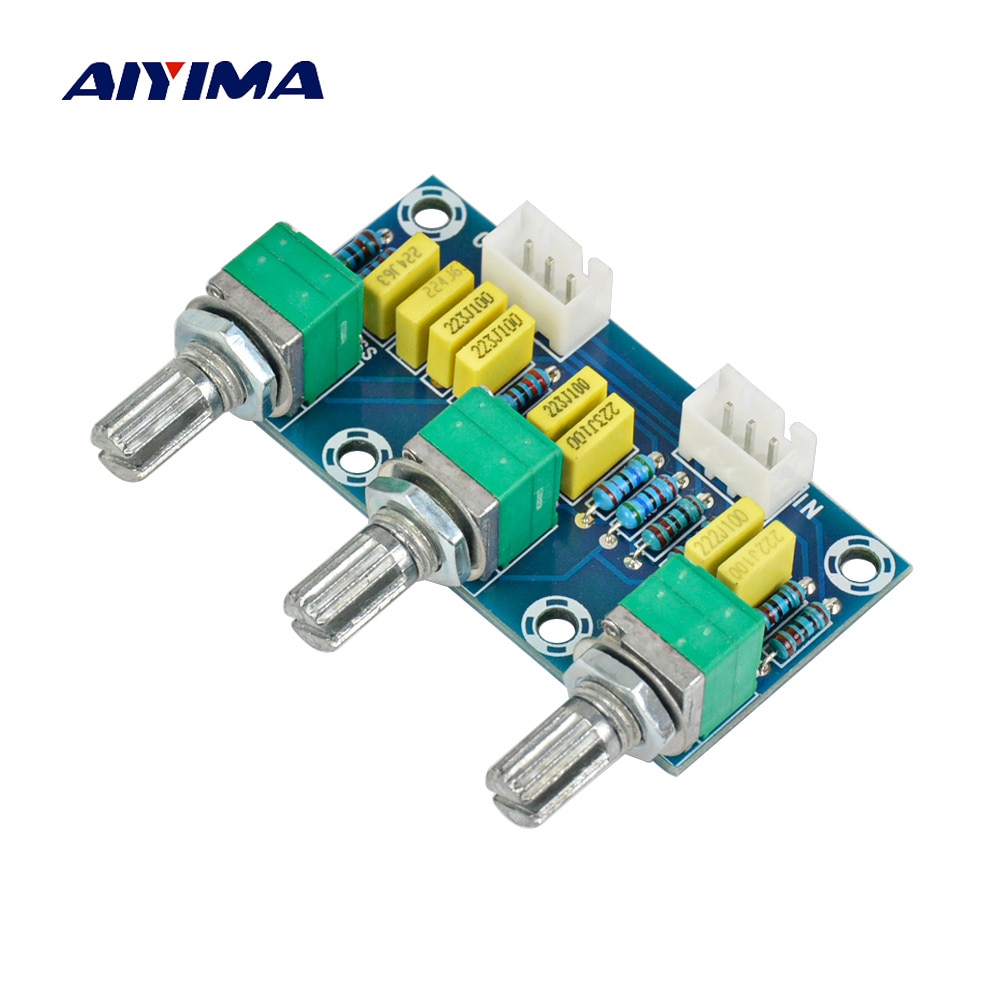 Aiyima Passive Tone Board Bass Treble Volume Control Pre-amplifier Preamp Board