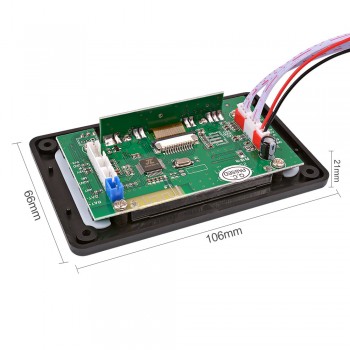 AIYIMA 5V LCD MP3 Decoder Board Bluetooth 4.2 Audio Receiver APE FLAC WMA WAV Decoding Support Recording Radio Lyrics Display