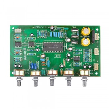 AIYIMA 2.0 Karaoke Audio mixer amplifier board HIFI Digital M65831 Power Amplifier Audio Preamp Board With Tone Control