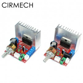 CIRMECH TDA7297 2.0 Amplifiers Stereo Digital Audio Amplifier Module Board Dual-Channel  9-12V Output 2X15W