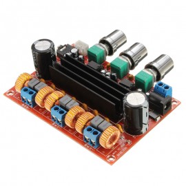 HFES New Amplifier Board TPA3116D2 50Wx2+100W 2.1 Channel Digital Subwoofer Power 12~24V