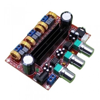 HFES New Amplifier Board TPA3116D2 50Wx2+100W 2.1 Channel Digital Subwoofer Power 12~24V