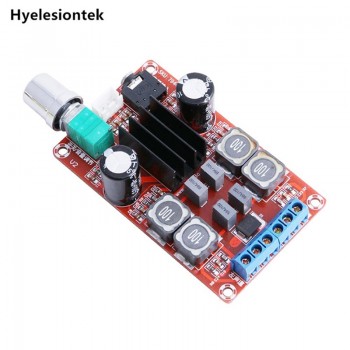 TPA3116D2 2x50W DC24V Digital Power Amplifiers Board Dual Channel Stereo  Amplifier Audio Board
