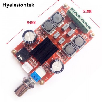 TPA3116D2 2x50W DC24V Digital Power Amplifiers Board Dual Channel Stereo  Amplifier Audio Board