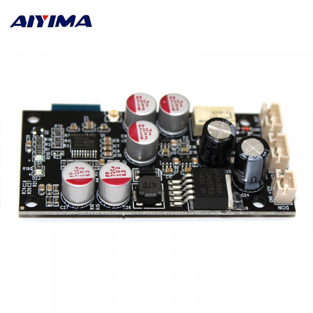 Aiyima Bluetooth Decoder Board DAC Bluetooth 5.0 Audio Receiver PCM5102A Decoding AUX Support 16Bit For Amplifier Preamp AMP DIY