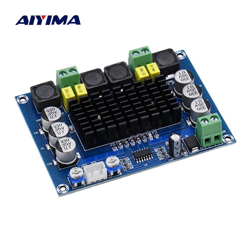 AIYIMA TPA3116 Dual-channel Stereo High Power Digital Audio Power Amplifier Board TPA3116D2 Amplifiers 2*120W Amplificador DIY