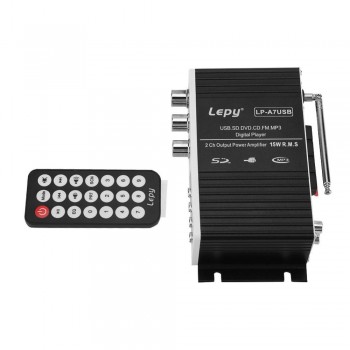 Original for Lepy lp-838 lp-808 A68 A7 V3 V3S Power Amplifier Audio Stereo Amplificador Bass Speaker Booster for Car Radio MP3