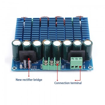 High Power Digital Audio Amplifier Board 2x420W TDA8954TH AC 24V-30V Class D 2.0 Channel Recommended