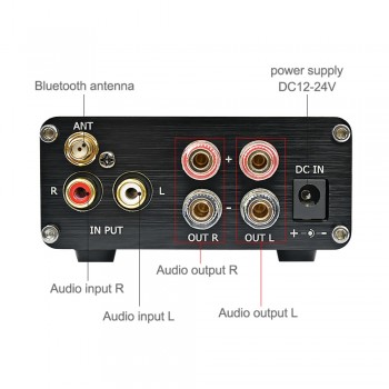 AIYIMA TPA3116 NE5532 2.0 Channel HIFI Stereo High Power Amp Dual Chip Bluetooth 4.2 Fever Digital Power Amplifier Board 100W*2