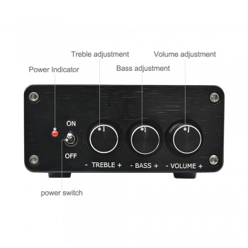 AIYIMA TPA3116 NE5532 2.0 Channel HIFI Stereo High Power Amp Dual Chip Bluetooth 4.2 Fever Digital Power Amplifier Board 100W*2