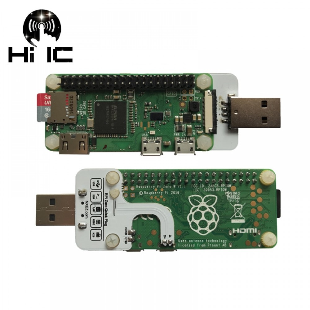 Raspberry Pi Zero Multifunction USB plug zero Quick Plug usb/Ethernet BAD USB
