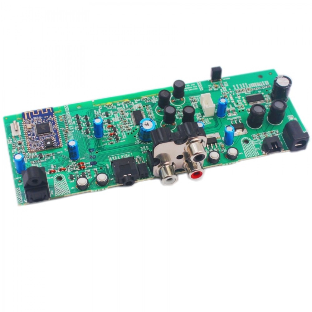 Bluetooth Audio 2.1 Channel Digital power amplifier Board subwoofer Bass Amp Coaxial optical fiber 3.5mm AUX RCA Audio Input