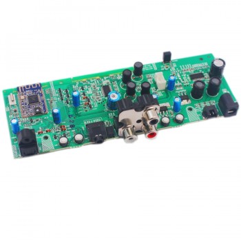 Bluetooth Audio 2.1 Channel Digital power amplifier Board subwoofer Bass Amp Coaxial optical fiber 3.5mm AUX RCA Audio Input